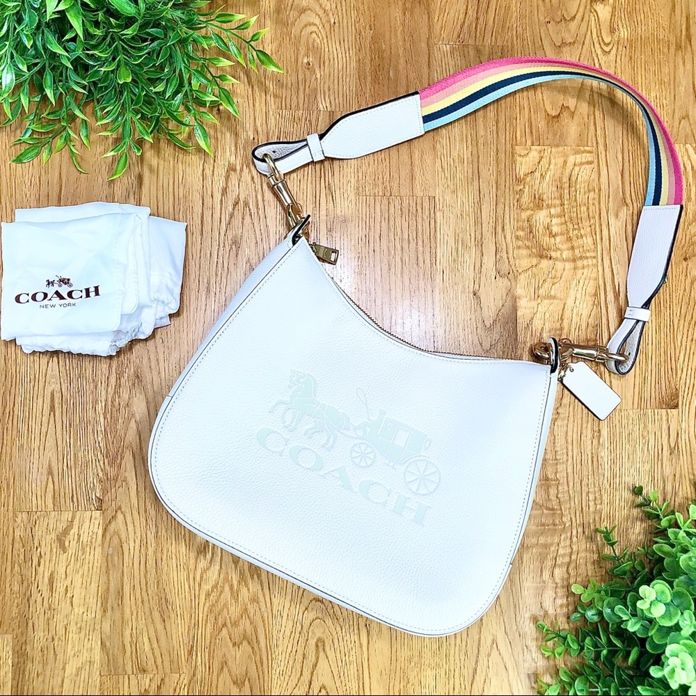 NWOT Coach Horse Carriage Jes Hobo Shoulder Bag